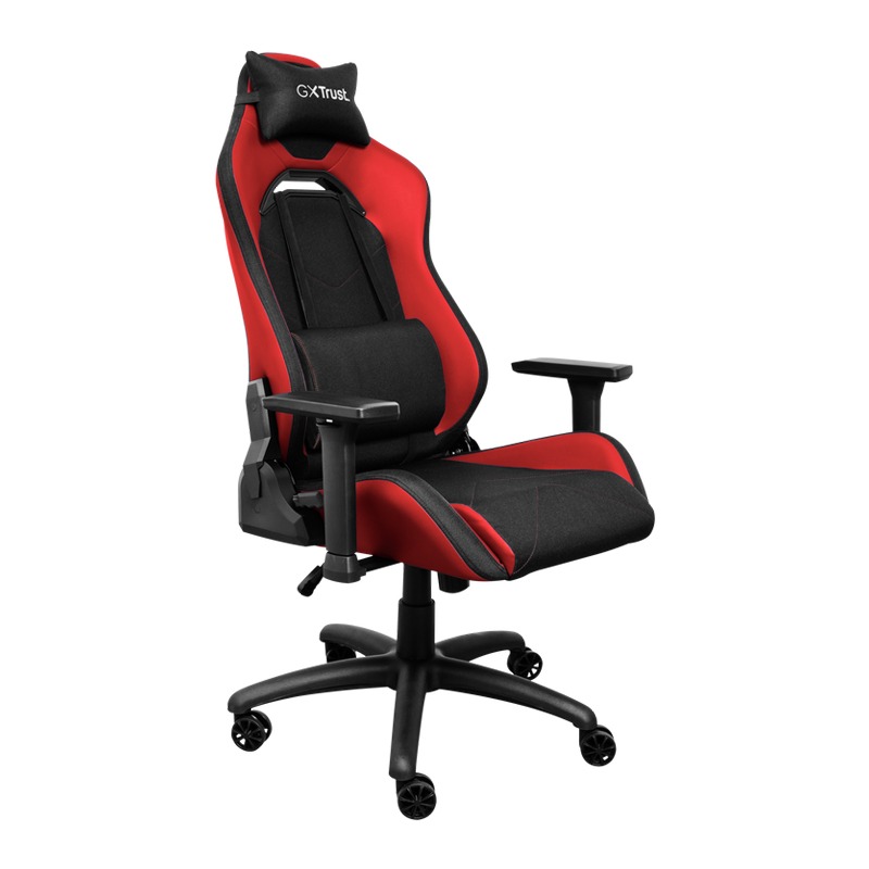 Chaise Gaming TRUST GXT714BR RUYA Avec Accoudoirs - Noir et Rouge - Image 4
