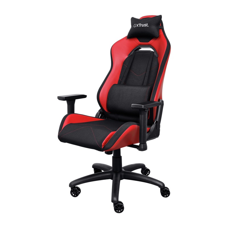 Chaise Gaming TRUST GXT714BR RUYA Avec Accoudoirs - Noir et Rouge - Image 5