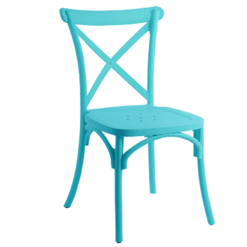 Chaise Moderne Sofpince Metallika - Bleu