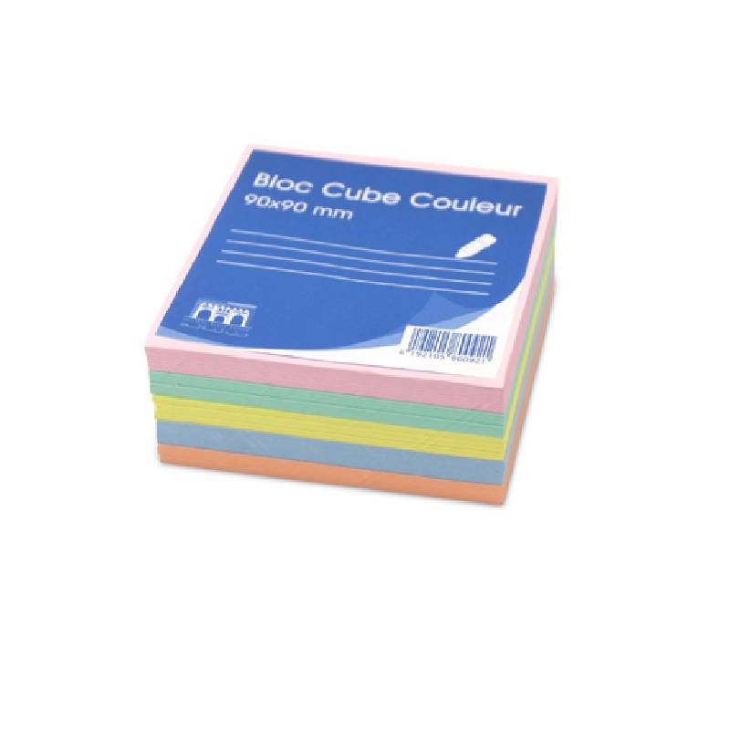 Charge Cube RIBAT 500 Feuilles 90 x 90 mm - Couleur 