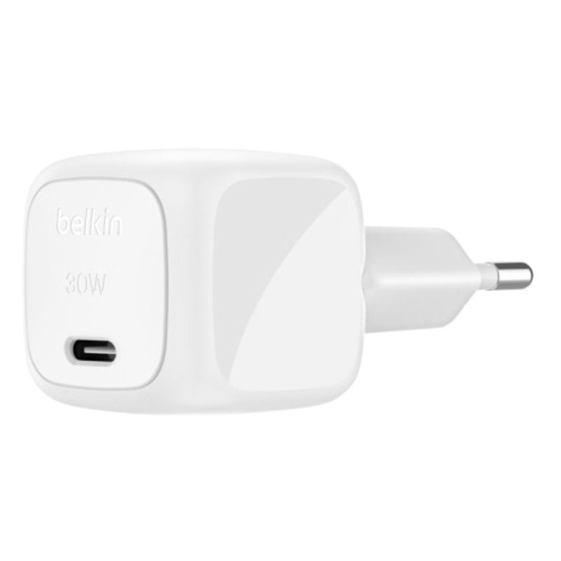 Chargeur BELKIN BoostCharge 30W Avec Câble USB-C Vers USB-C - Blanc - Image 2