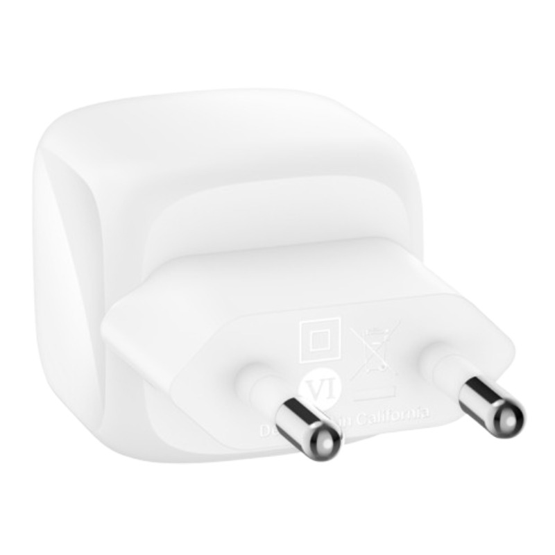Chargeur BELKIN BoostCharge 30W Avec Câble USB-C Vers USB-C - Blanc - Image 3