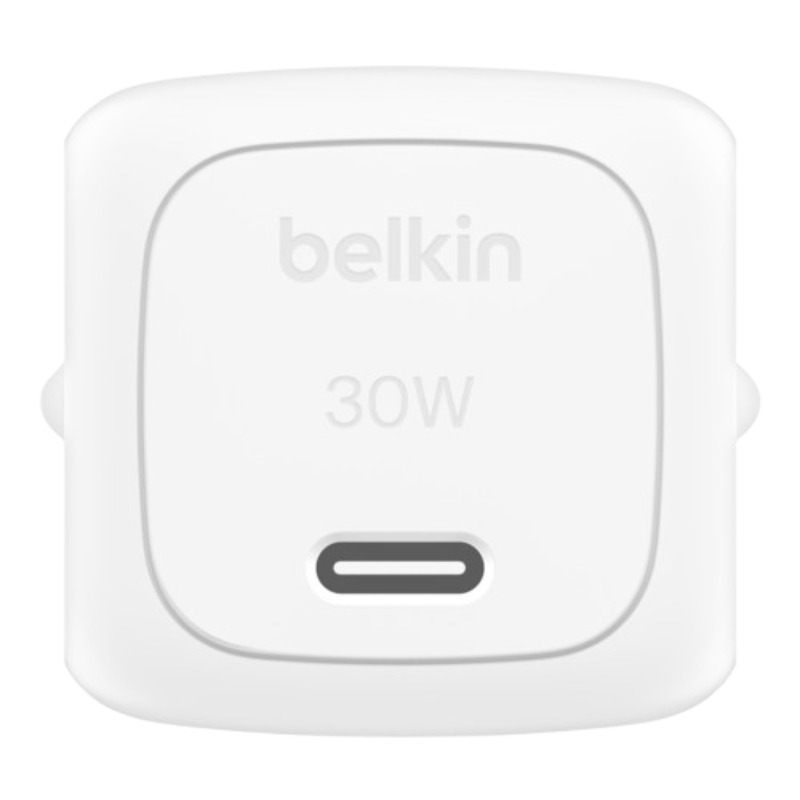 Chargeur BELKIN BoostCharge 30W Avec Câble USB-C Vers USB-C - Blanc - Image 4
