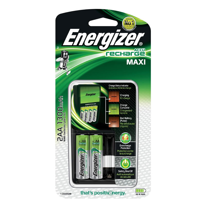 Chargeur Piles ENERGIZER Maxi Pour AA & AAA