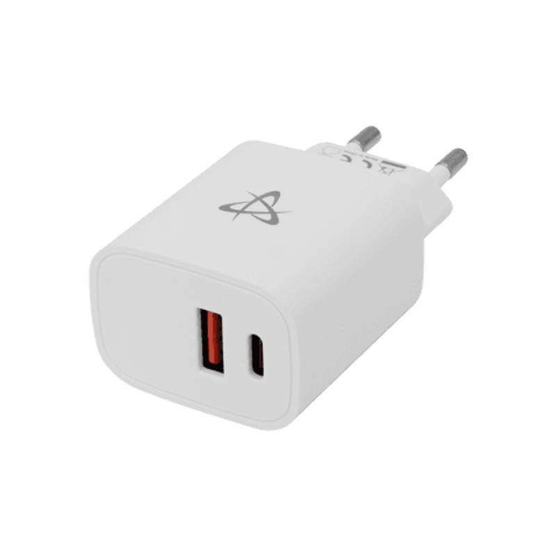 Chargeur SBOX HC-693 2 Ports USB A/TYPE-C 20W - Blanc - Image 2