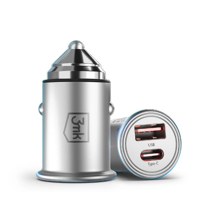 Chargeur Voiture 3MK 30W avec Protection Intégrée - Image 2