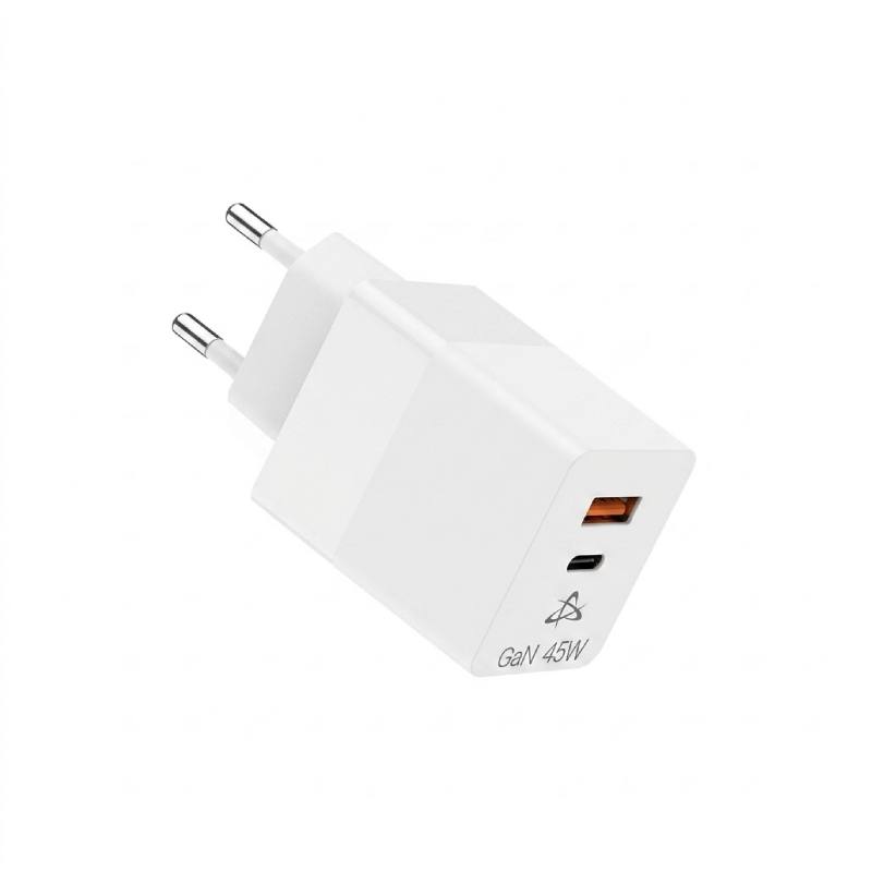 Adaptateur Chargeur Rapide Sbox HC-45 45W Blanc, Photo boutique MyTek chez MyTek