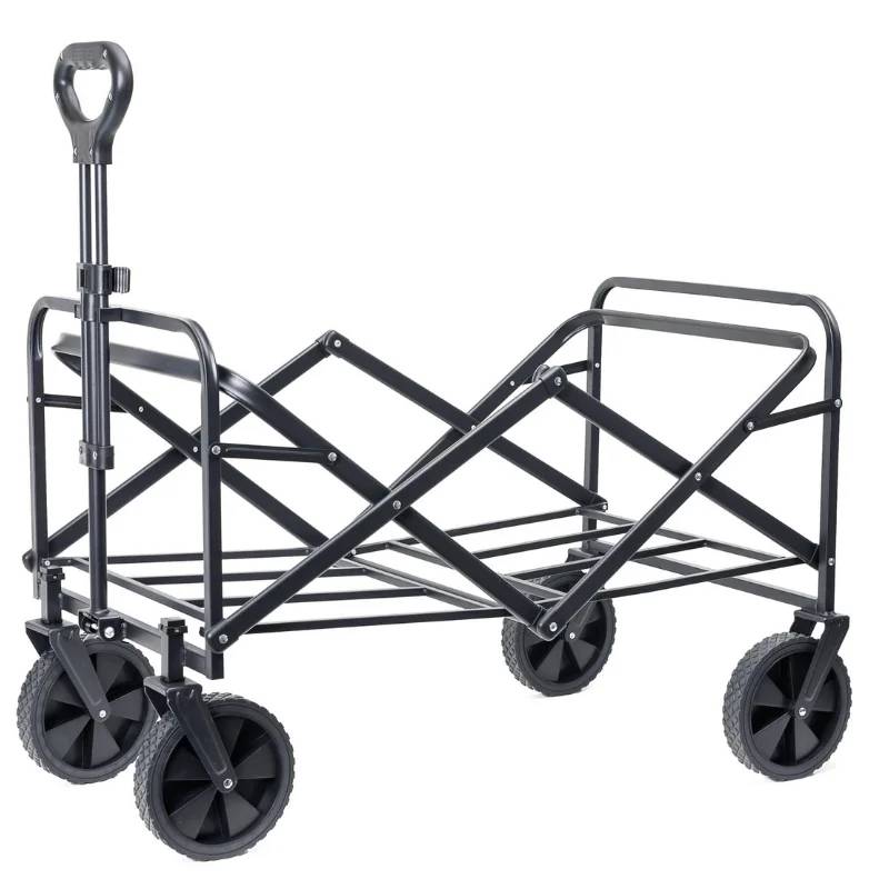 Chariot de Camping Pliable Platinet PCW1057 - Noir - Image 3