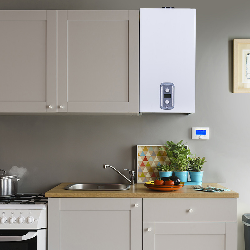 Chaudière CHAFFOTEAUX Mixte Avec Ventouse 35KW - Blanc - Image 3