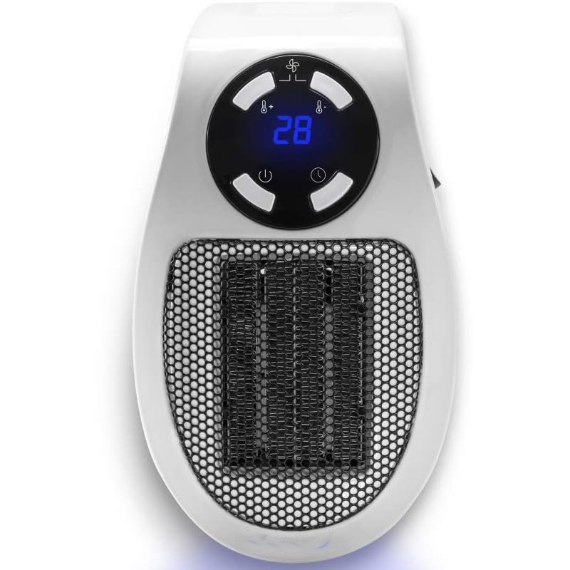 Chauffage Portable Électrique 500 Watts - Blanc - Image 4
