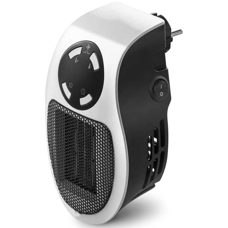 Chauffage Portable Électrique 500 Watts - Blanc