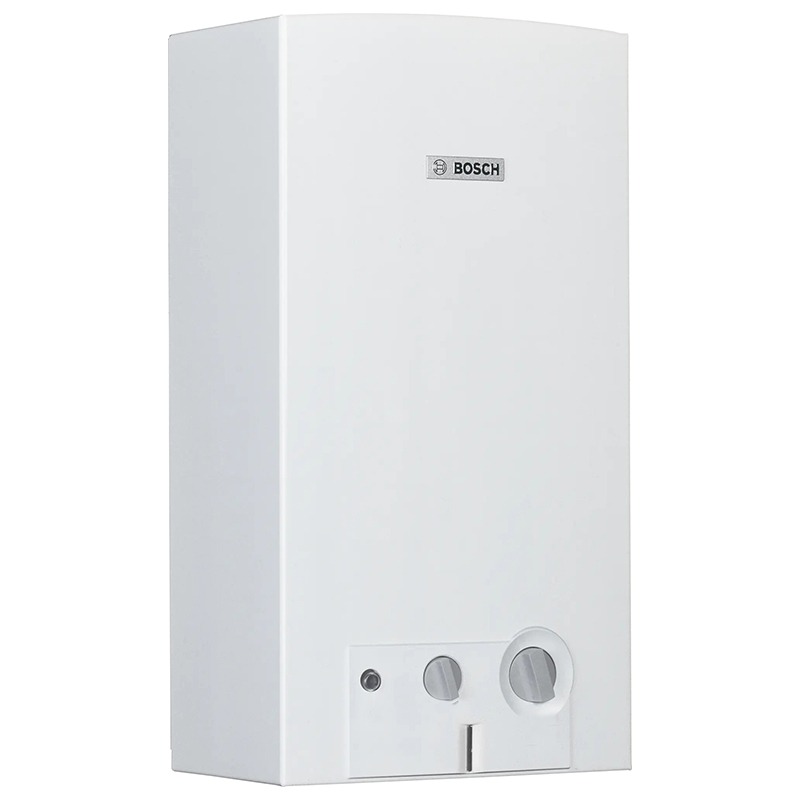 Chauffe Bain BOSCH 14 Litres Gaz Naturel A Pile - Blanc