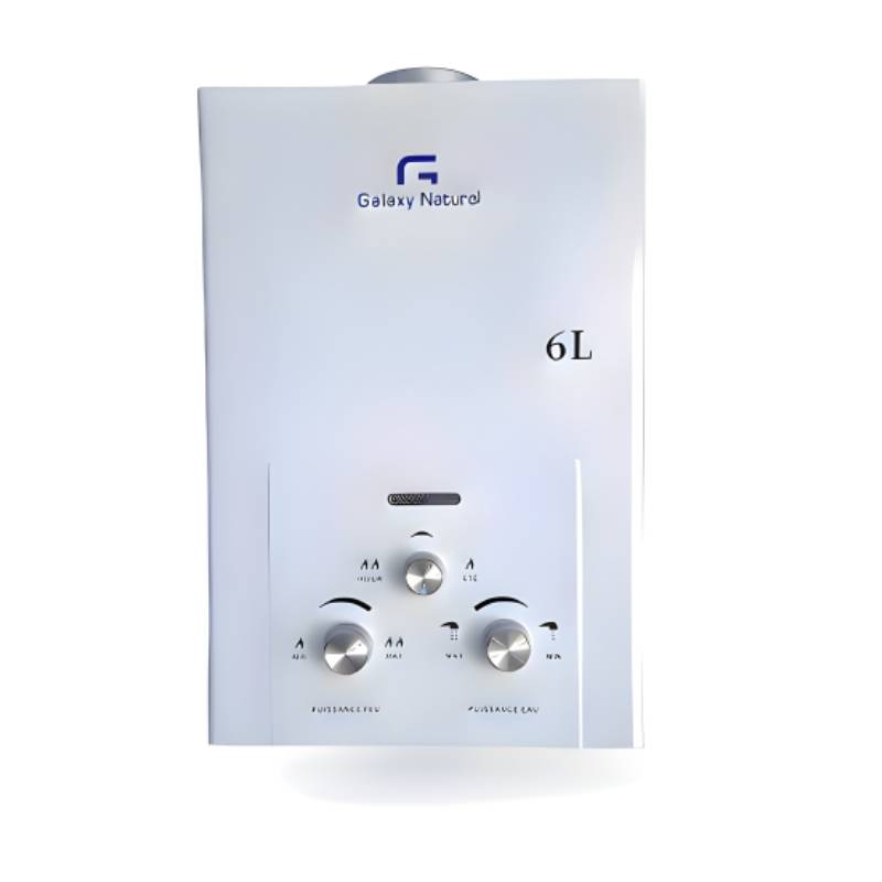 Chauffe Bain GALAXY NATUREL 6 Litres Gaz Naturel - Blanc