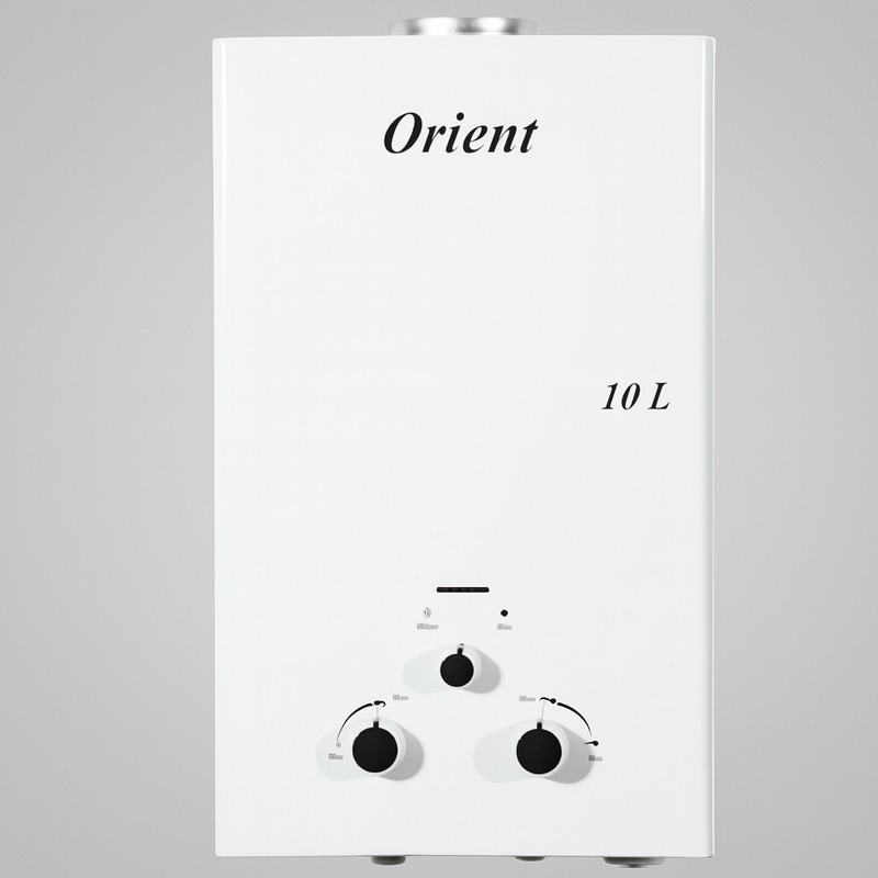 Chauffe Bain ORIENT 10 Litres Gaz Bouteille - Blanc - Image 2