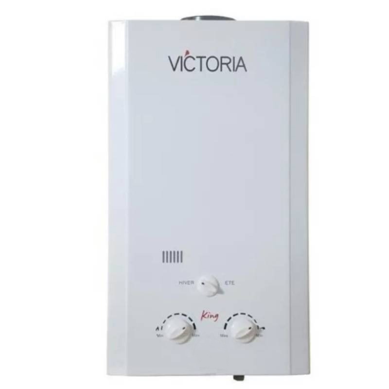 Chauffe Bain VICTORIA 14 Litres Gaz Naturel - Blanc