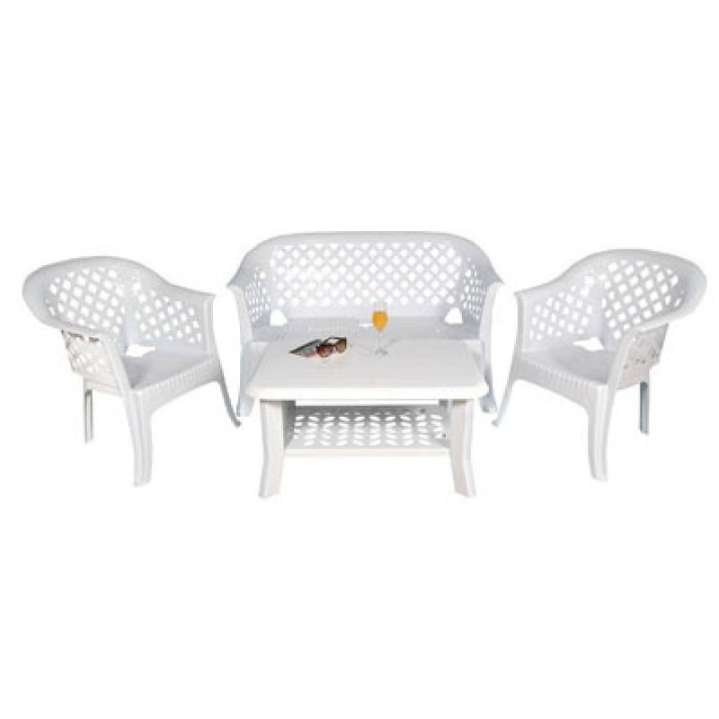 SALON LARIANA SOTUFAB + table Blanc, Photo boutique MyTek chez MyTek