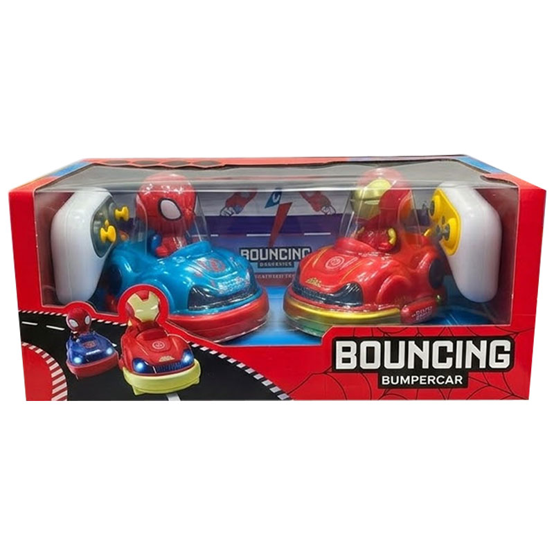 Circuit Autos Tamponneuses Avengers Bouncing Avec Télécommande