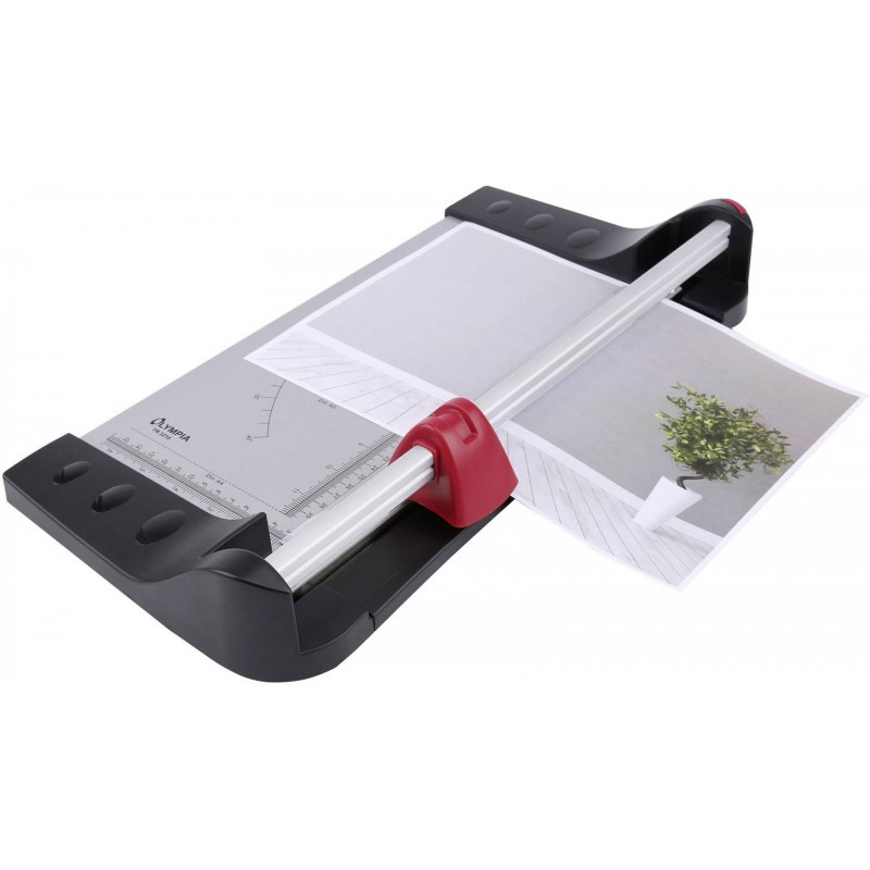 Cisaille OLYMPIA TR3210 A4 10 Feuilles -Noir 