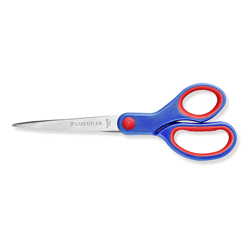 Ciseaux STAEDTLER 21 cm Bleu & Rouge  - Image 2