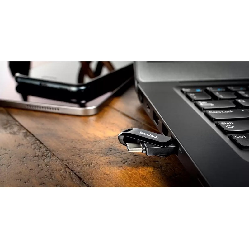 Clé USB SANDISK Ultra Dual Drive 256Go USB Type-C - Noir - Image 4