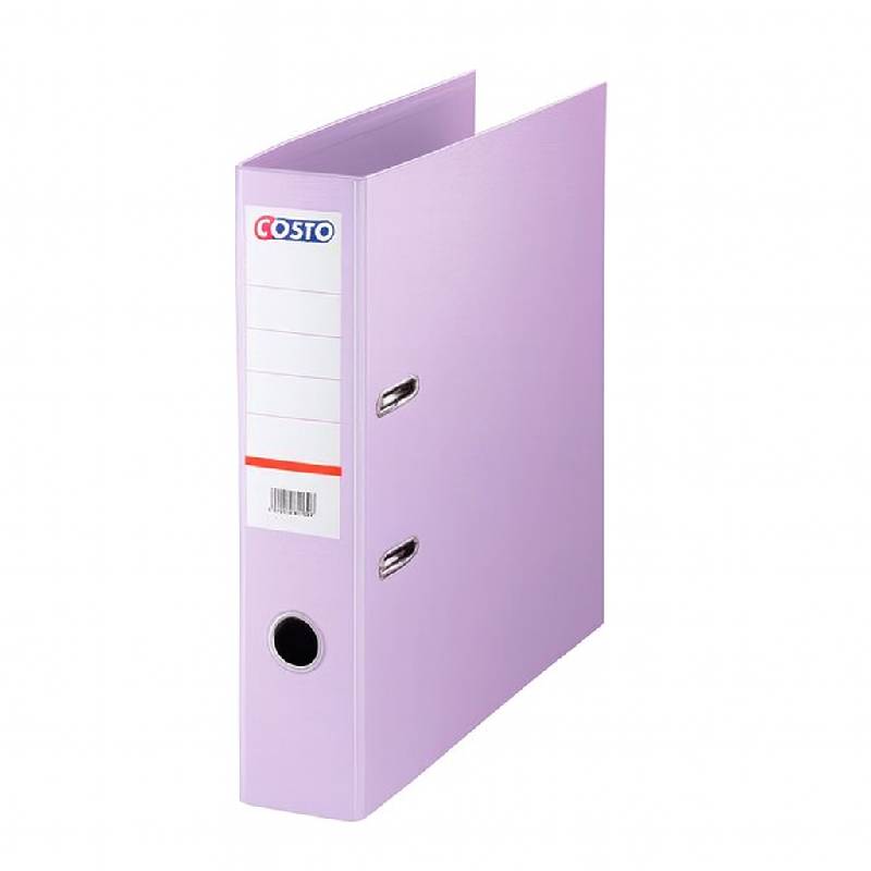 Classeur A Levier COSTO PP/PP D75 Violet Pastel