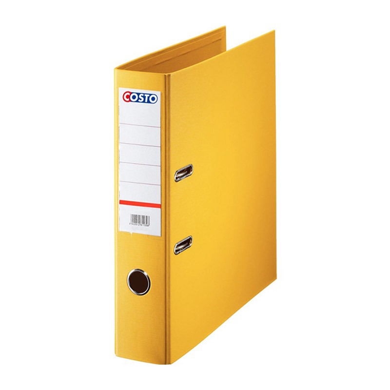 Classeur à Levier COSTO PRO D75 3007502 – Jaune  
