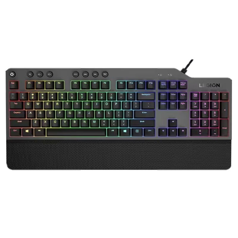 Clavier Filaire Gamer LENOVO K500 RGB - Noir
