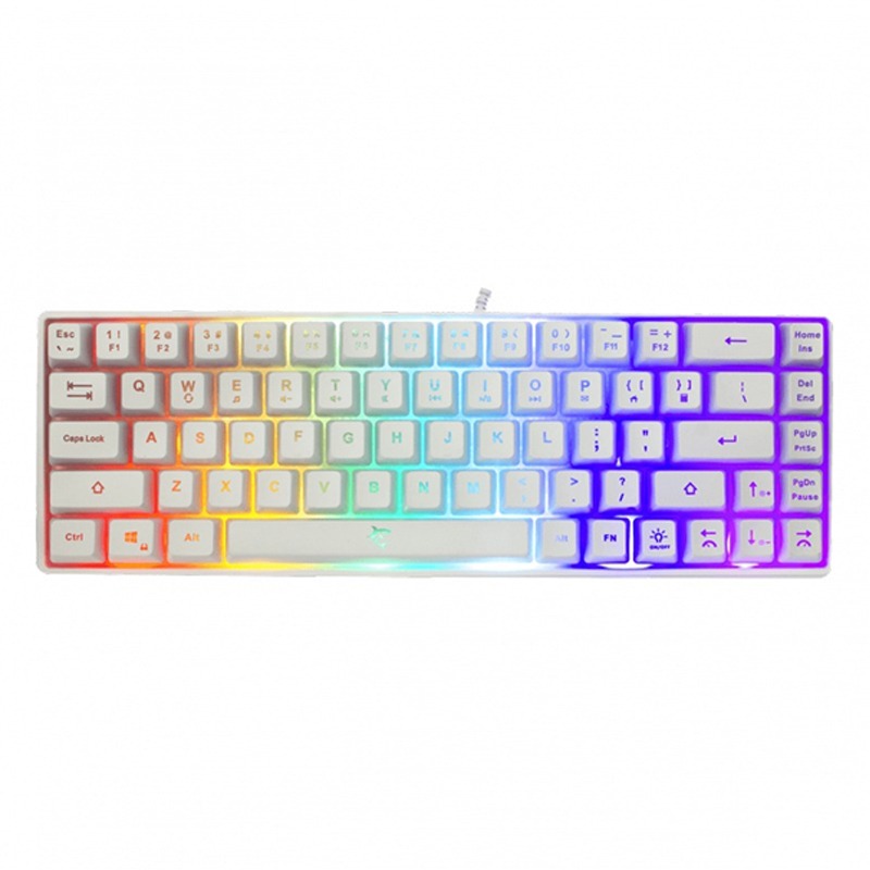 Clavier Filaire Gamer WHITE SHARK RONIN GK-2201 – Blanc
