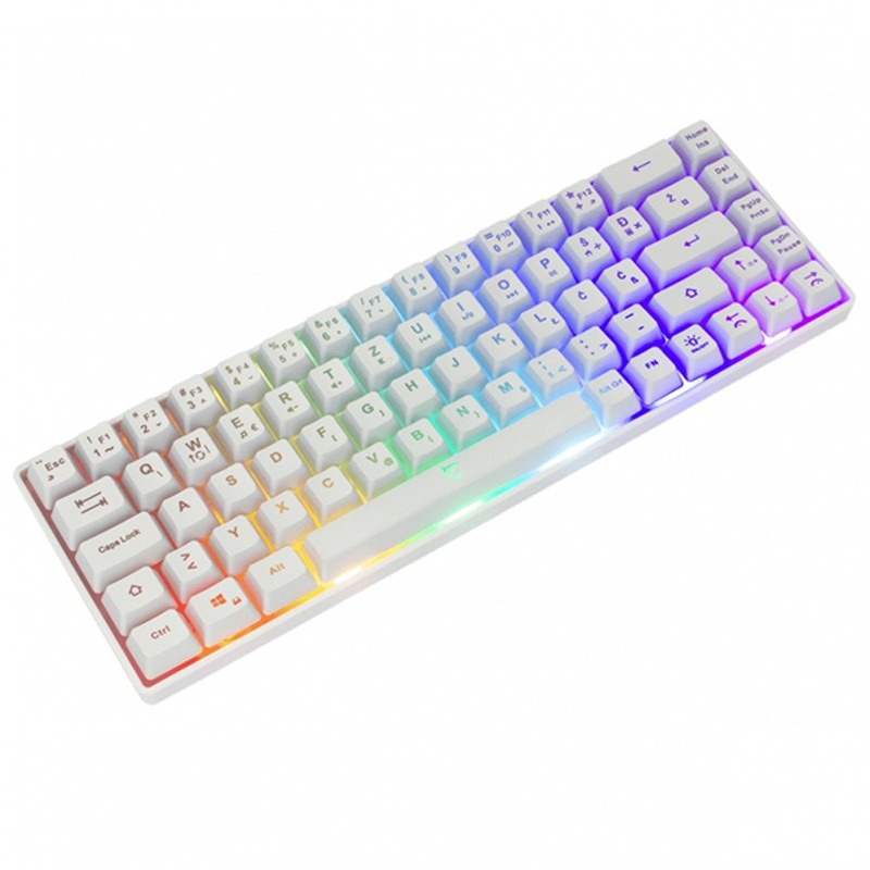 Clavier Filaire Gamer WHITE SHARK RONIN GK-2201 – Blanc - Image 2