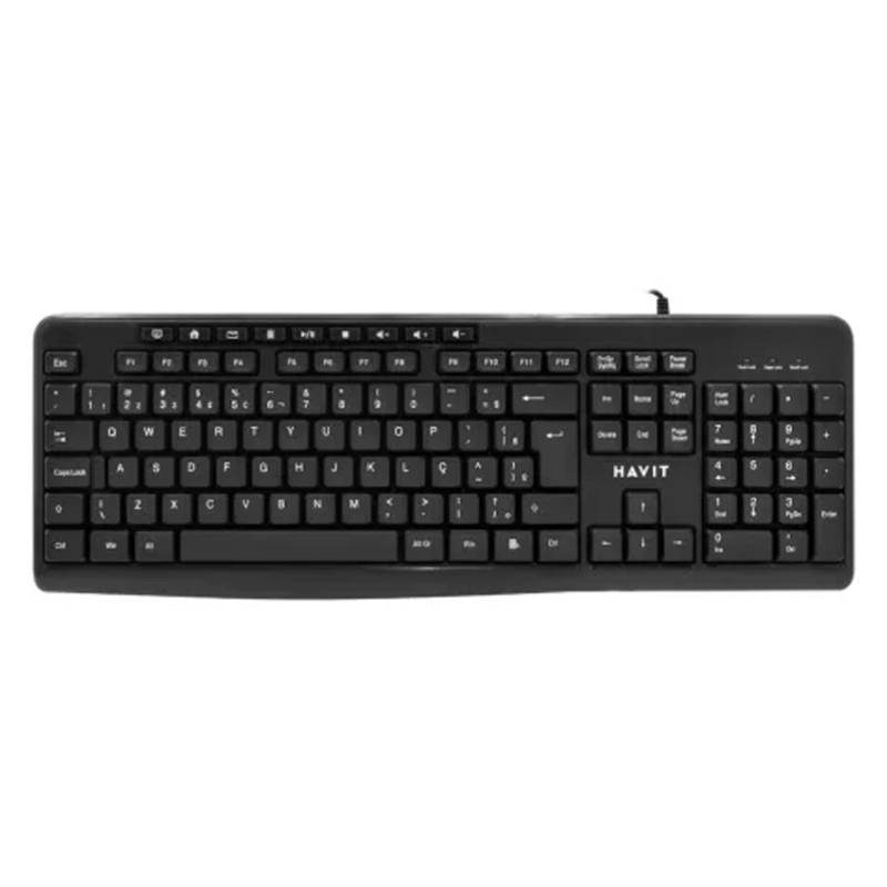 Clavier Filaire HAVIT KB206 USB - Noir, Photo boutique MyTek chez MyTek