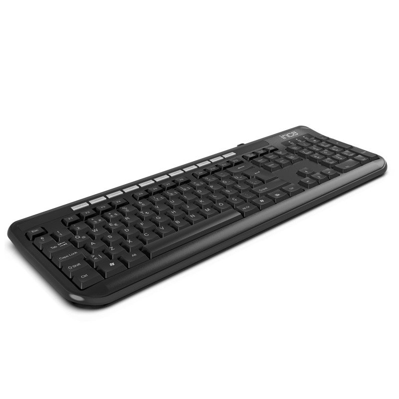 Clavier Filaire INCA IK-274QU - Noir - Image 3