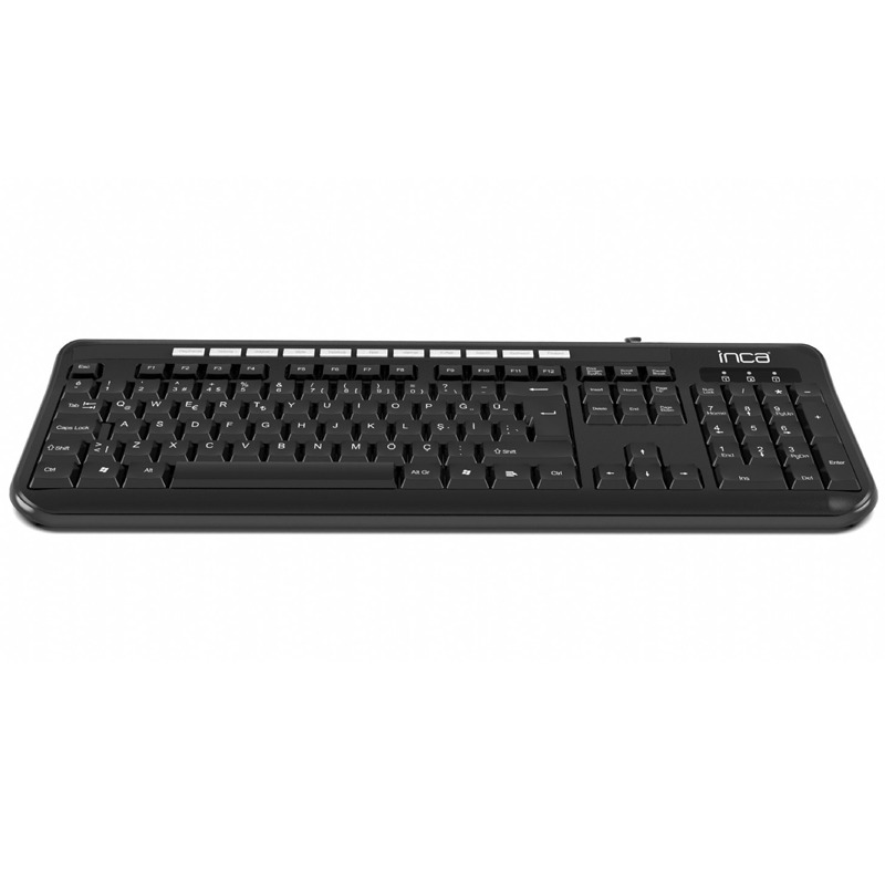 Clavier Filaire INCA IK-274QU - Noir - Image 2