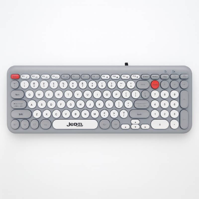 Clavier Filaire JEDEL CHOCOLATE SLIM - Gris - Image 2