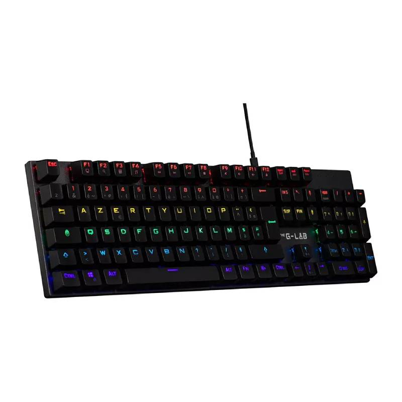 Clavier filaire mecanique G-LAB KEYZ CARBON EX - Noir - Image 2