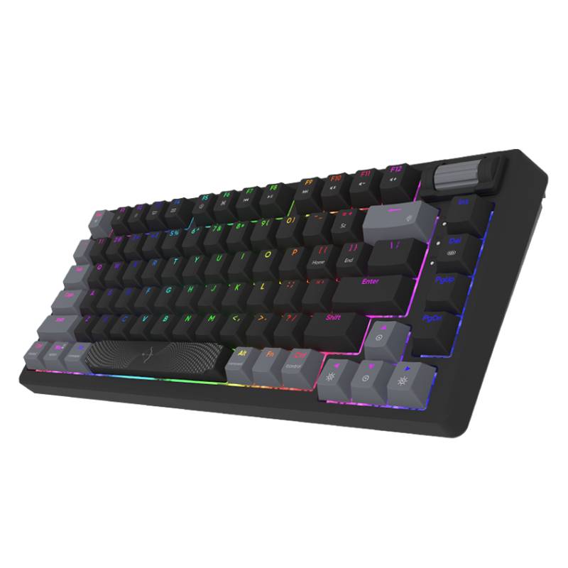 Clavier Filaire Mécanique Gamer Aqirys Adara Mini RGB - Noir et Gris - Image 3