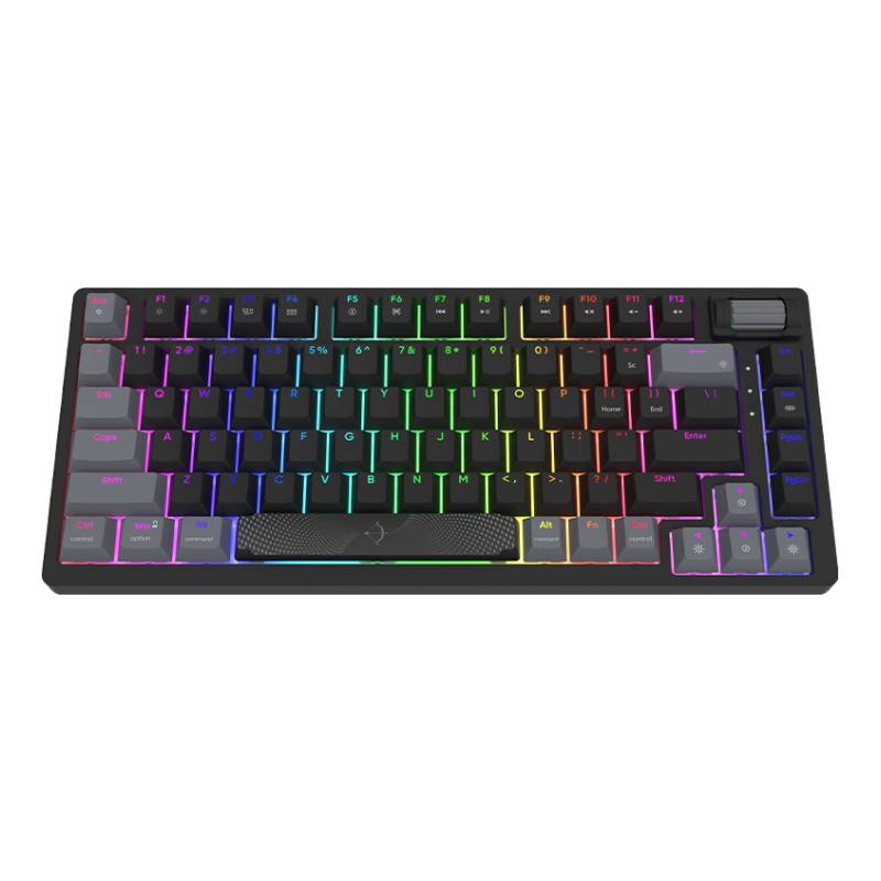 Clavier Filaire Mécanique Gamer Aqirys Adara Mini RGB - Noir et Gris - Image 2