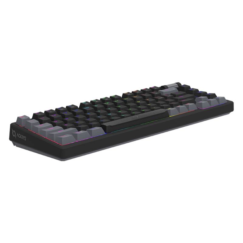 Clavier Filaire Mécanique Gamer Aqirys Adara Mini RGB - Noir et Gris - Image 6