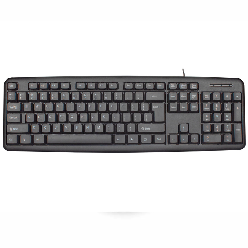 Clavier Filaire STAR WAVE KB1014 AZERTY - Noir - Image 2