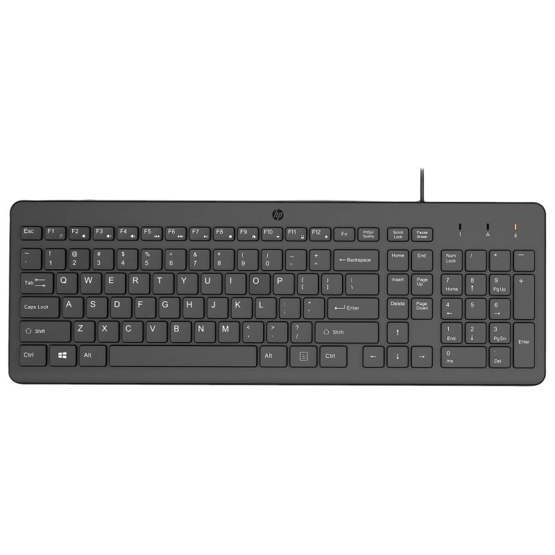 HP 150 WD KBD FR clavier Universel USB Noir, Photo boutique MyTek chez MyTek