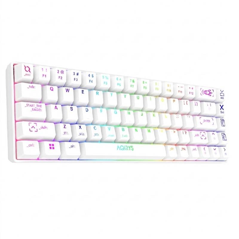 Clavier Gamer AQIRYS Mira 2.0 Blanc - MIRA-V2-W - Image 4