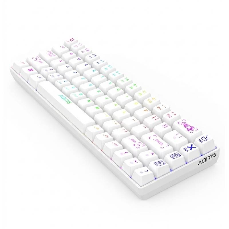 Clavier Gamer AQIRYS Mira 2.0 Blanc - MIRA-V2-W - Image 2