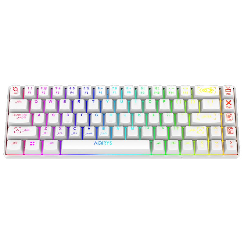 Clavier Gamer AQIRYS  Mira Blanc - MIRA-V2 