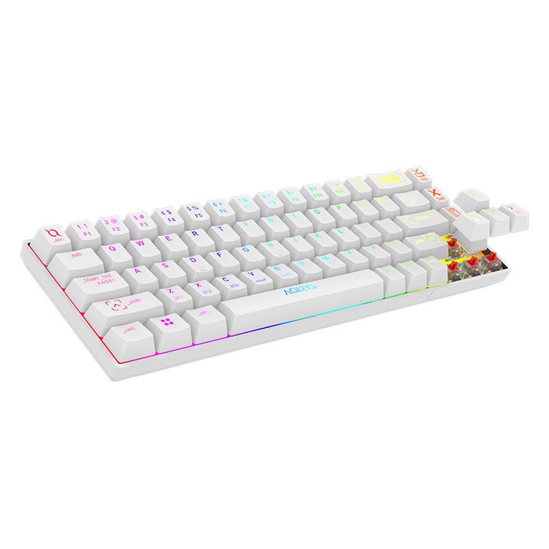 Clavier Gamer AQIRYS Mira Blanc - MIRA-V2 - Image 5