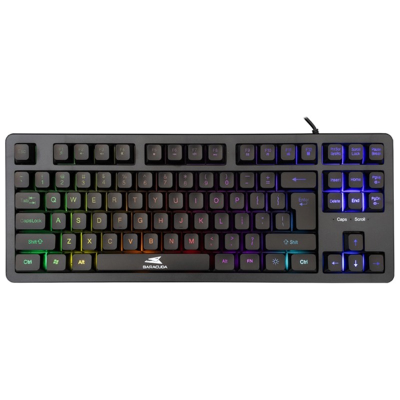 Clavier Gamer Filaire BARACUDA BGK-01114 KRILL - Noir, Photo boutique MyTek chez MyTek