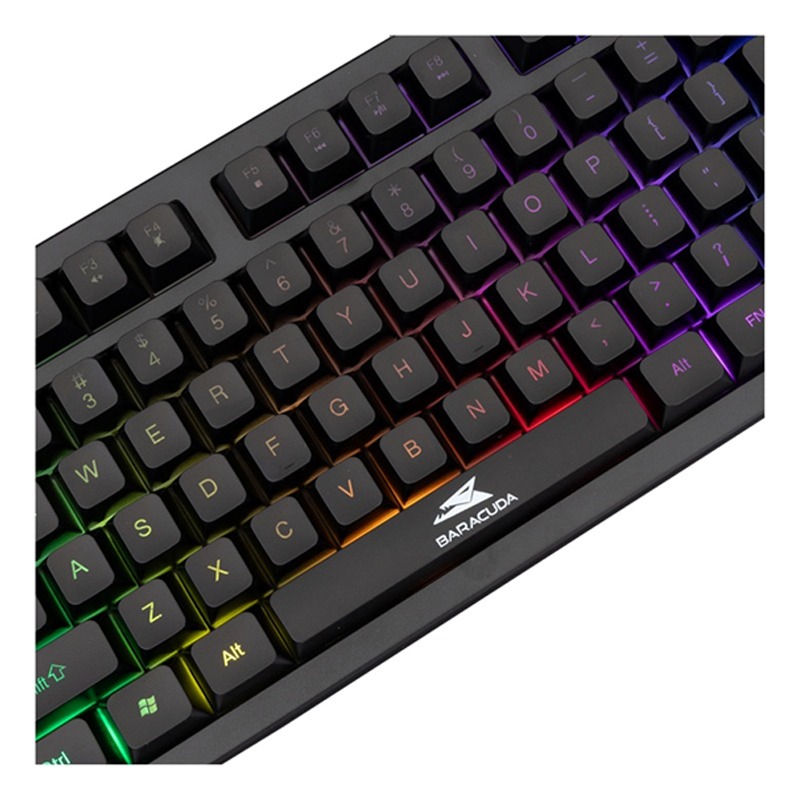 Clavier Gamer Filaire BARACUDA BGK-01114 KRILL – Noir - Image 3