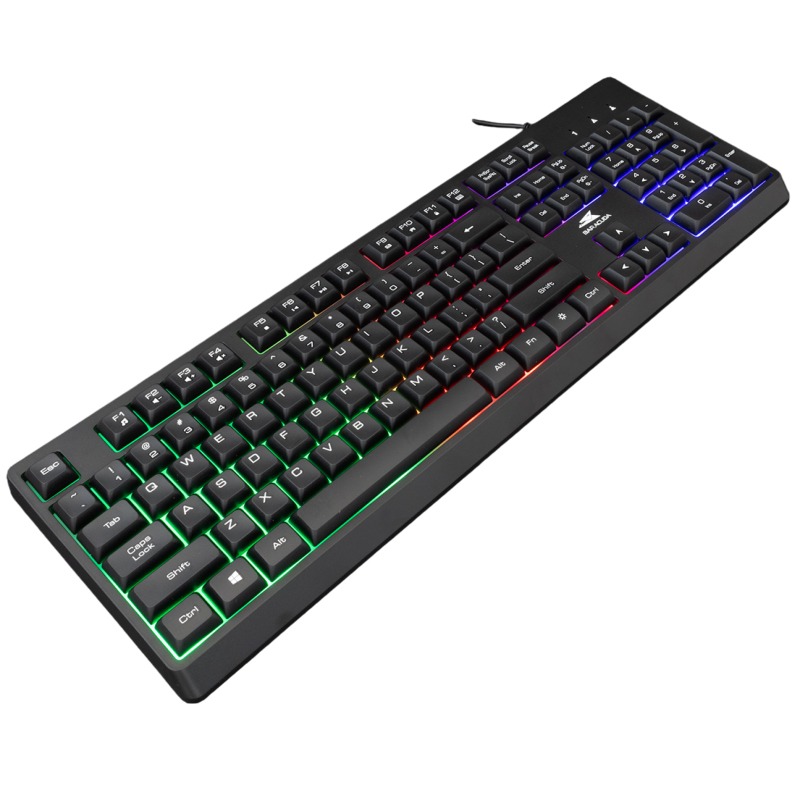 Clavier Gamer Filaire BARACUDA BGK 02114 Starfish - Noir - Image 2