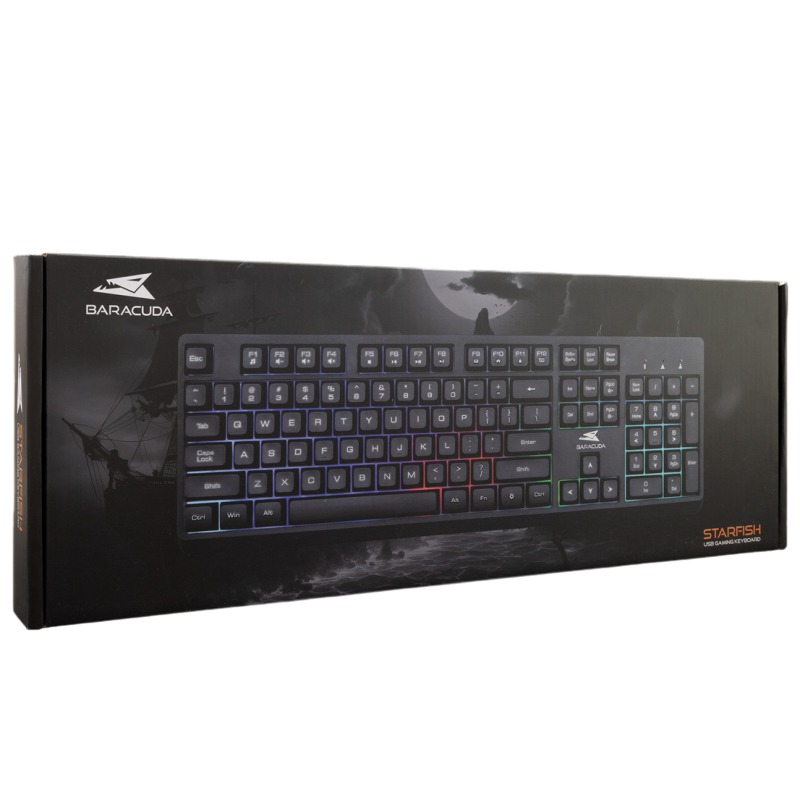 Clavier Gamer Filaire BARACUDA BGK 02114 Starfish - Noir - Image 6