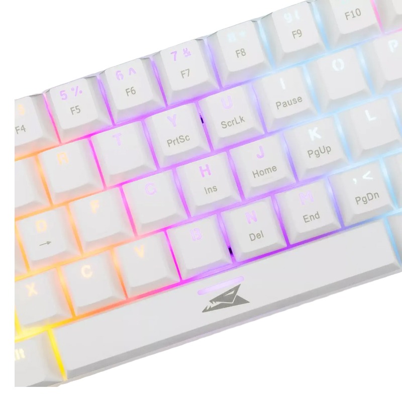 Clavier Gamer Filaire BARACUDA Mecanique Dolphin Red Switch - Blanc - Image 2