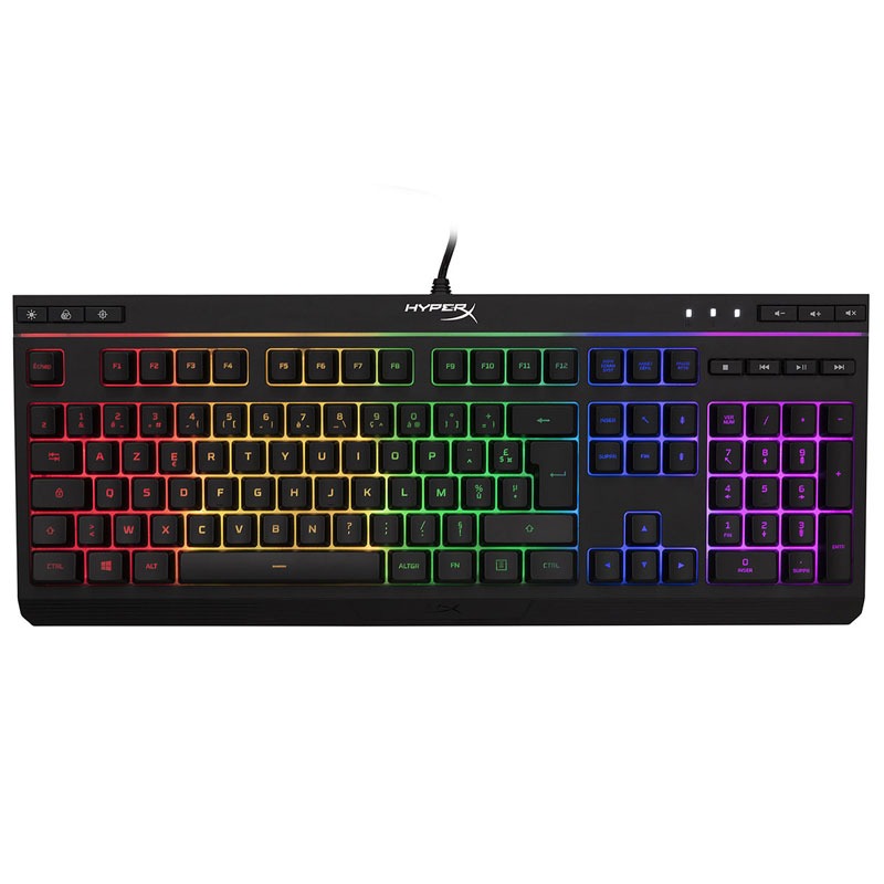 HyperX Alloy Core RGB clavier USB AZERTY Français Noir, Photo boutique MyTek chez MyTek