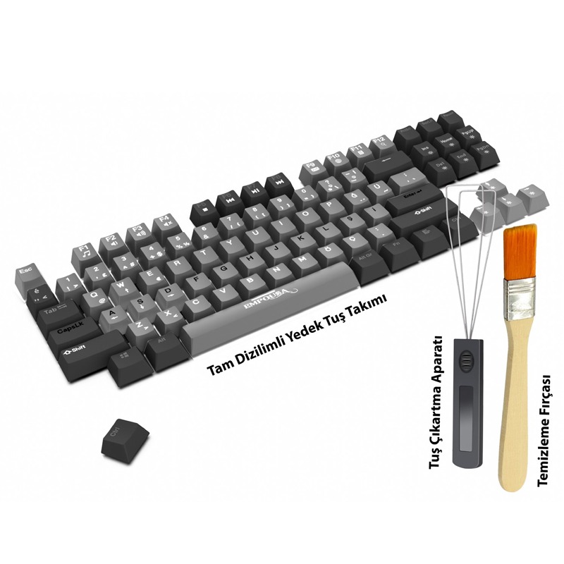 Clavier Gamer Filaire INCA IKG-439 Mécanique Interrupteur rouge RGB - Image 6